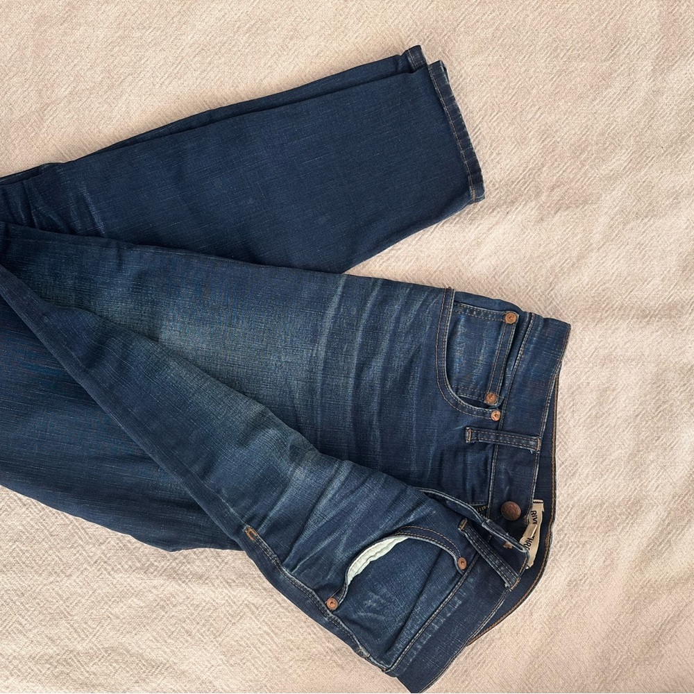 Dark Blue Denim Jeans